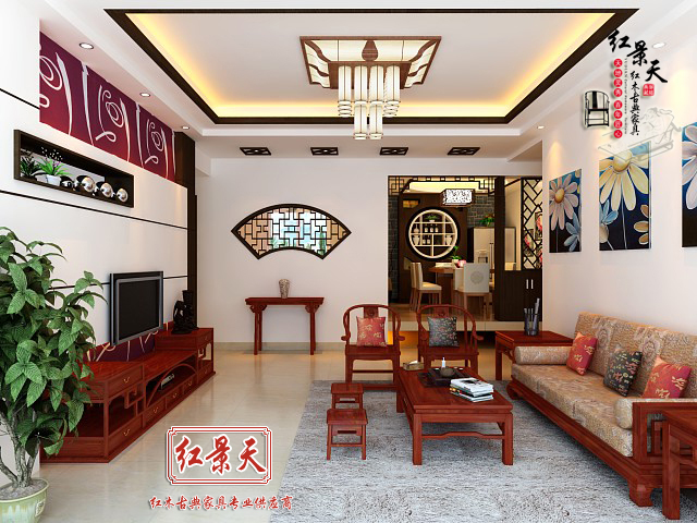中式設計效果圖 中式設計效果圖